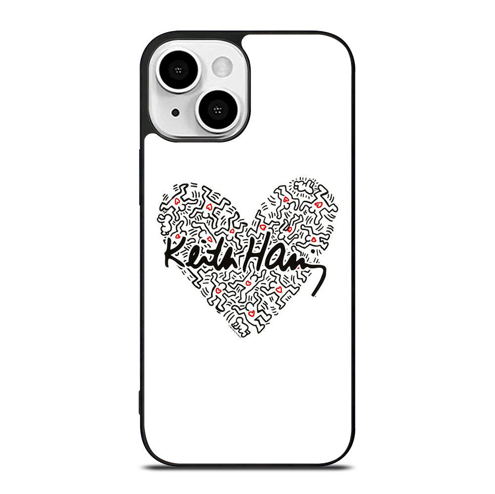 KEITH HARING ART LOVE 2 iPhone 13 Mini Case Cover