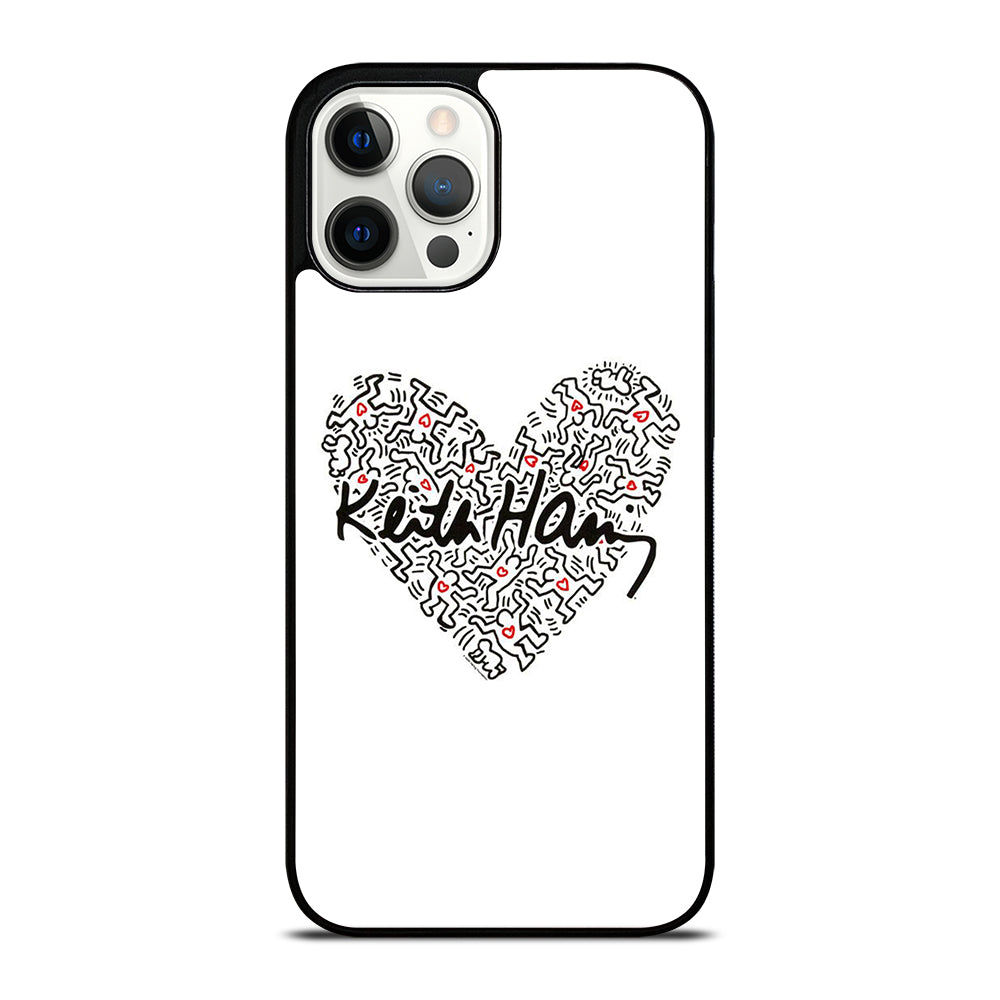 KEITH HARING ART LOVE 2 iPhone 12 Pro Max Case Cover