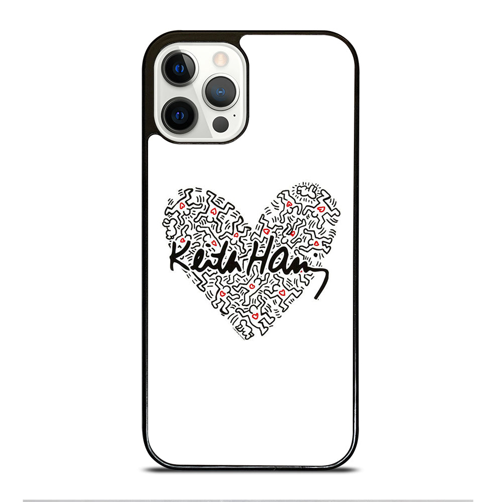 KEITH HARING ART LOVE 2 iPhone 12 Pro Case Cover