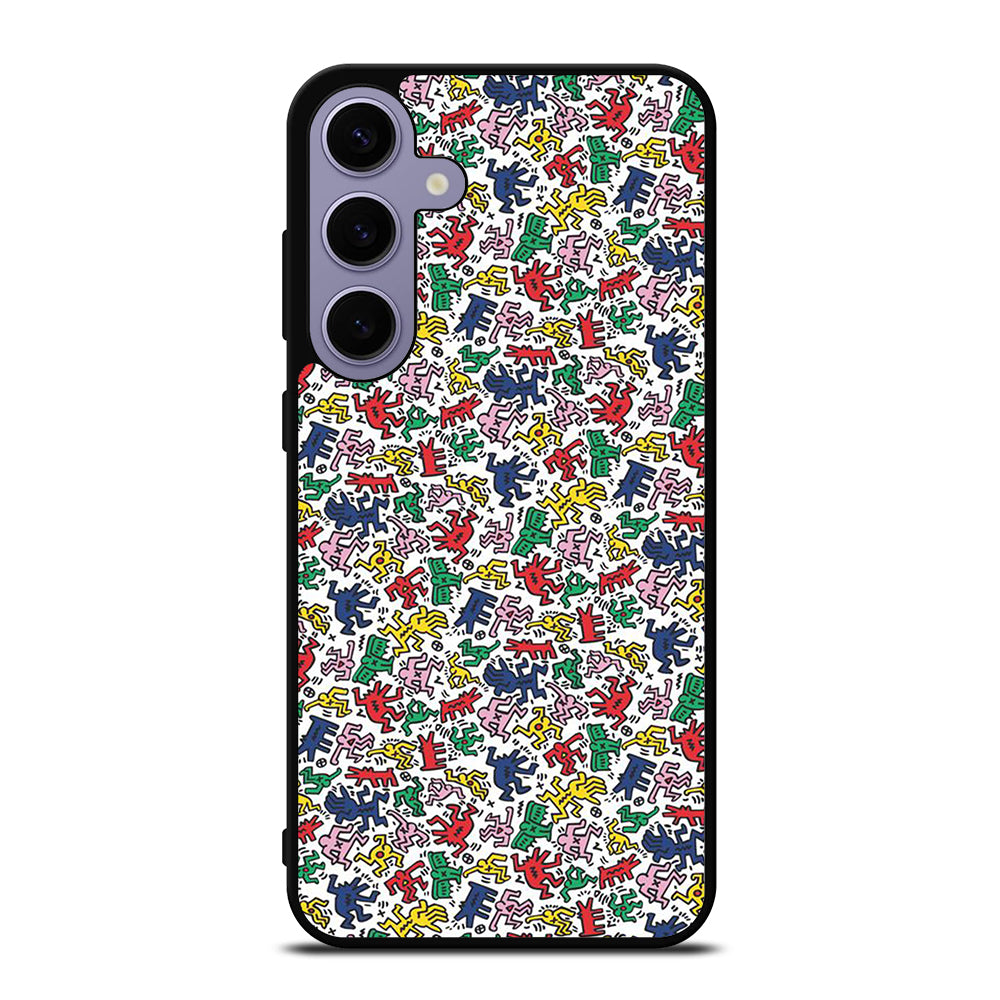 KEITH HARING ART PATTERN 2 Samsung Galaxy S24 Plus Case Cover