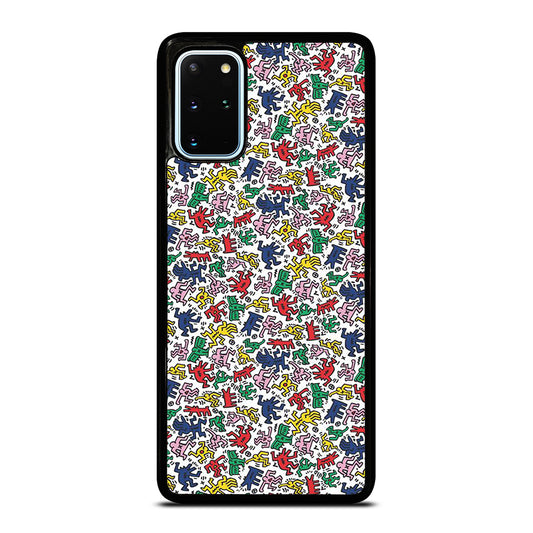 KEITH HARING ART PATTERN 2 Samsung Galaxy S20 Plus Case Cover