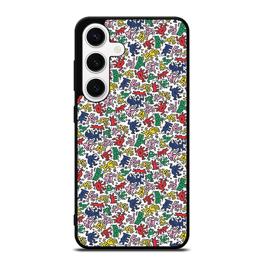 KEITH HARING ART PATTERN 2 Samsung Galaxy S24 Case Cover