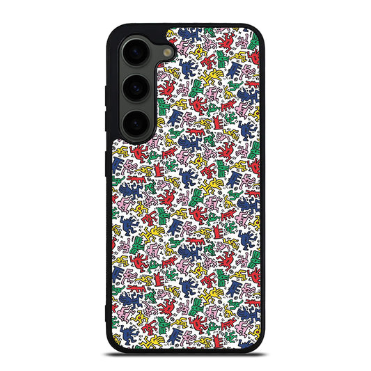 KEITH HARING ART PATTERN 2 Samsung Galaxy S23 Plus Case Cover