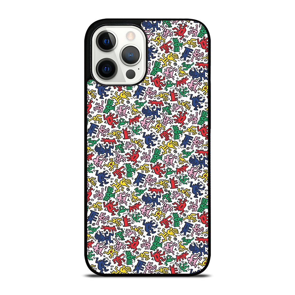 KEITH HARING ART PATTERN 2 iPhone 12 Pro Max Case Cover