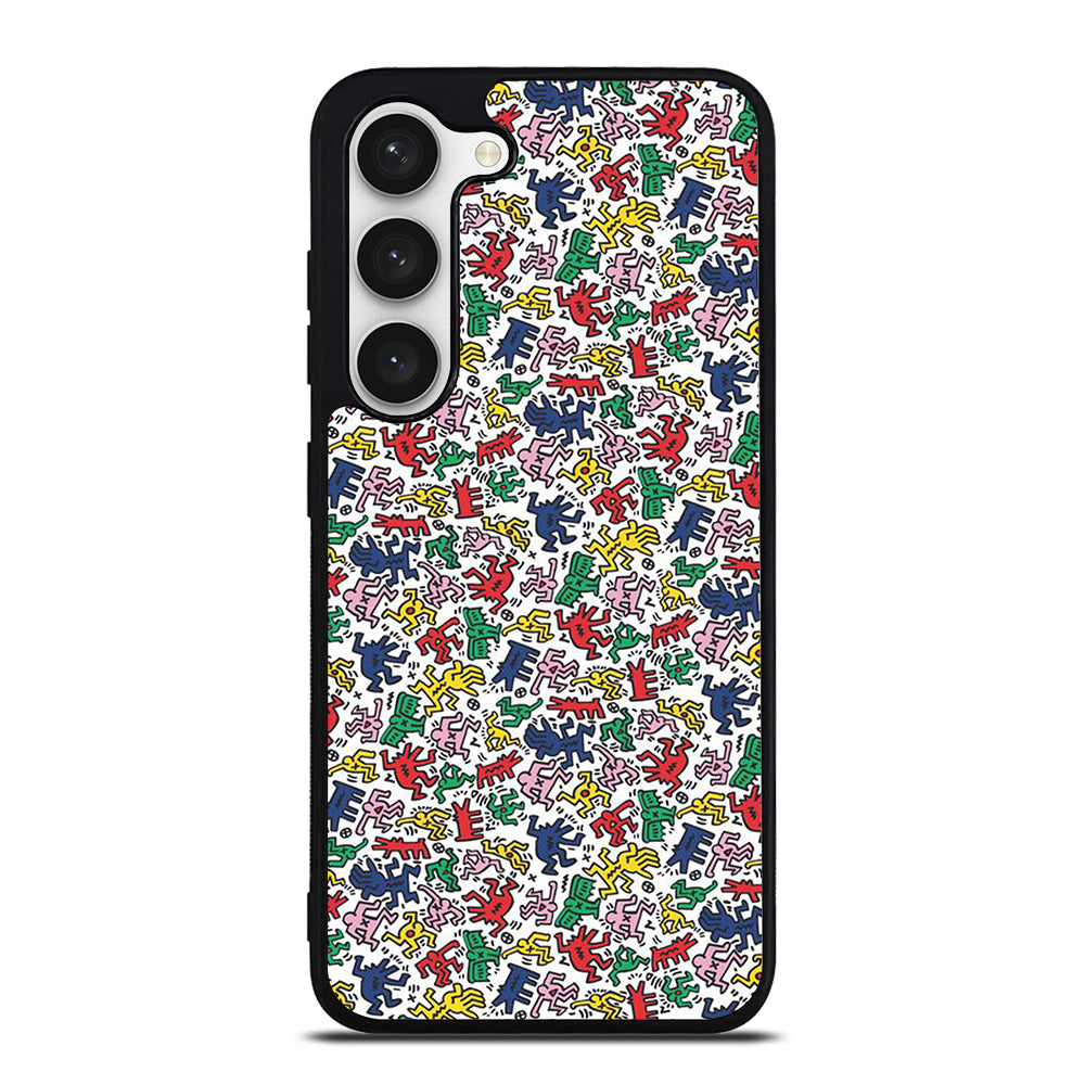KEITH HARING ART PATTERN 2 Samsung Galaxy S23 Case Cover