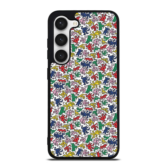 KEITH HARING ART PATTERN 2 Samsung Galaxy S23 Case Cover