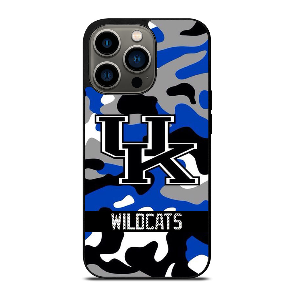KENTUCKY WILDCATS CAMO iPhone 13 Pro Case Cover