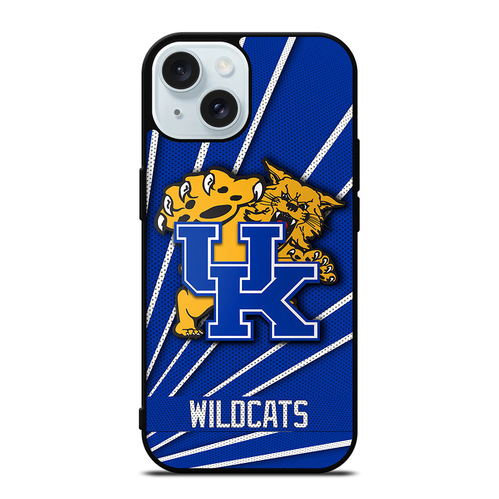 KENTUCKY WILDCATS NBA SYMBOL iPhone 15 Case Cover