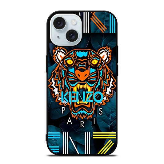 KENZO PARIS LOGO 2 iPhone 15 Case Cover