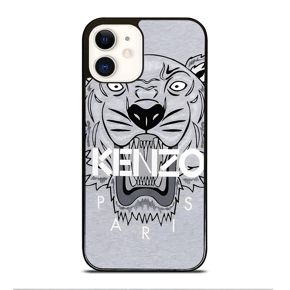 KENZO PARIS LOGO ART iPhone 12 Case Cover
