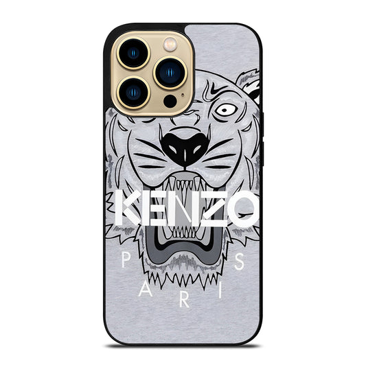 KENZO PARIS LOGO ART iPhone 14 Pro Max Case Cover