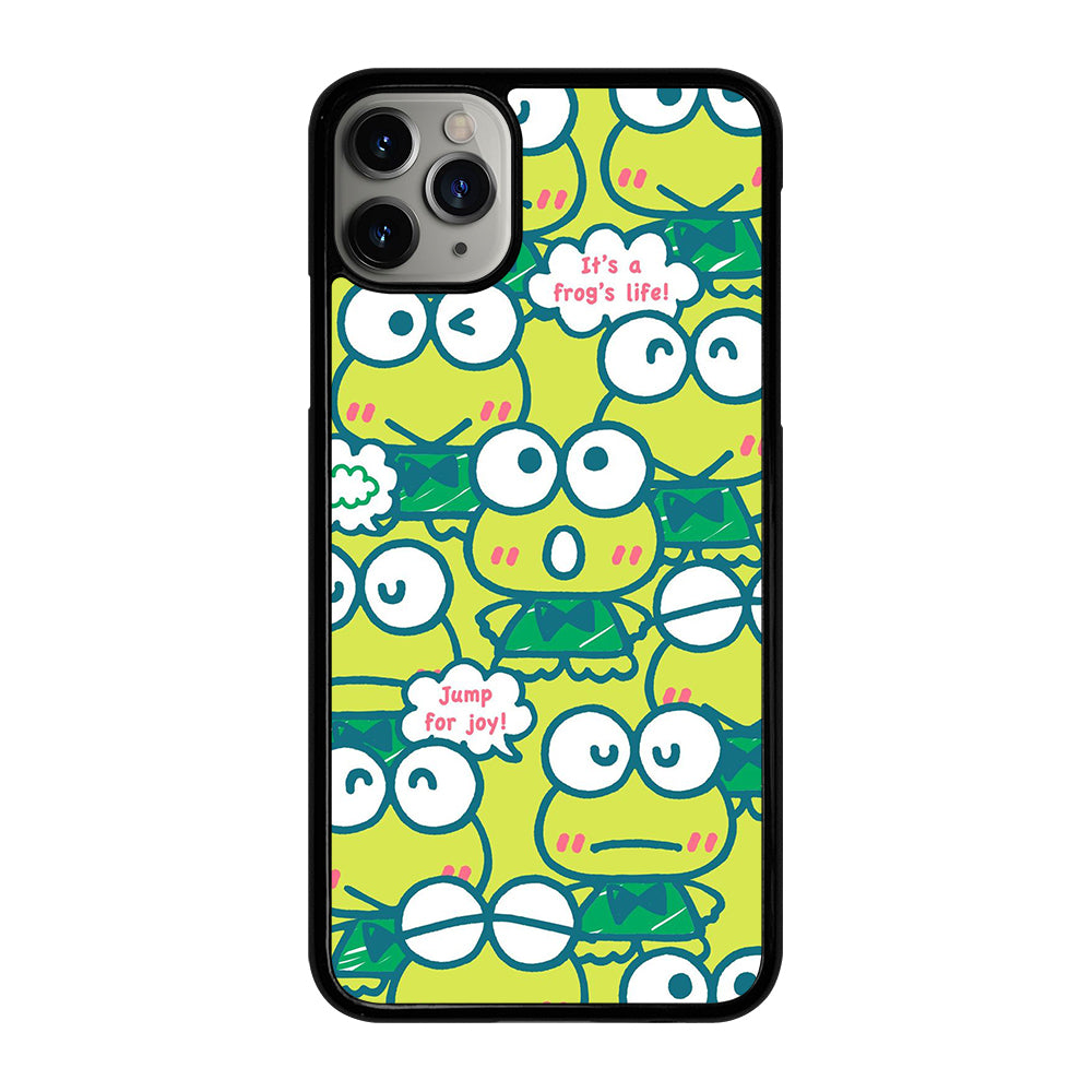 KEROPPI FROG PATTERN iPhone 11 Pro Max Case Cover