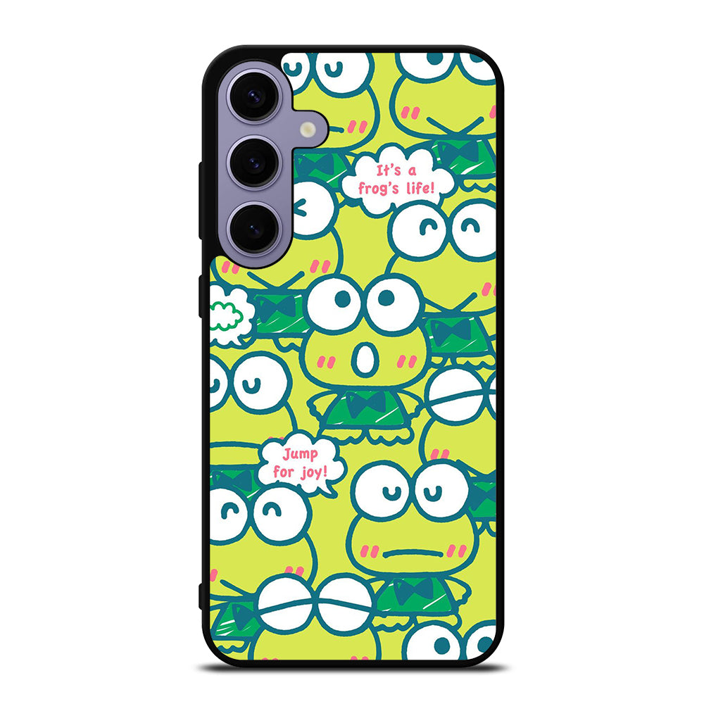 KEROPPI FROG PATTERN Samsung Galaxy S24 Plus Case Cover