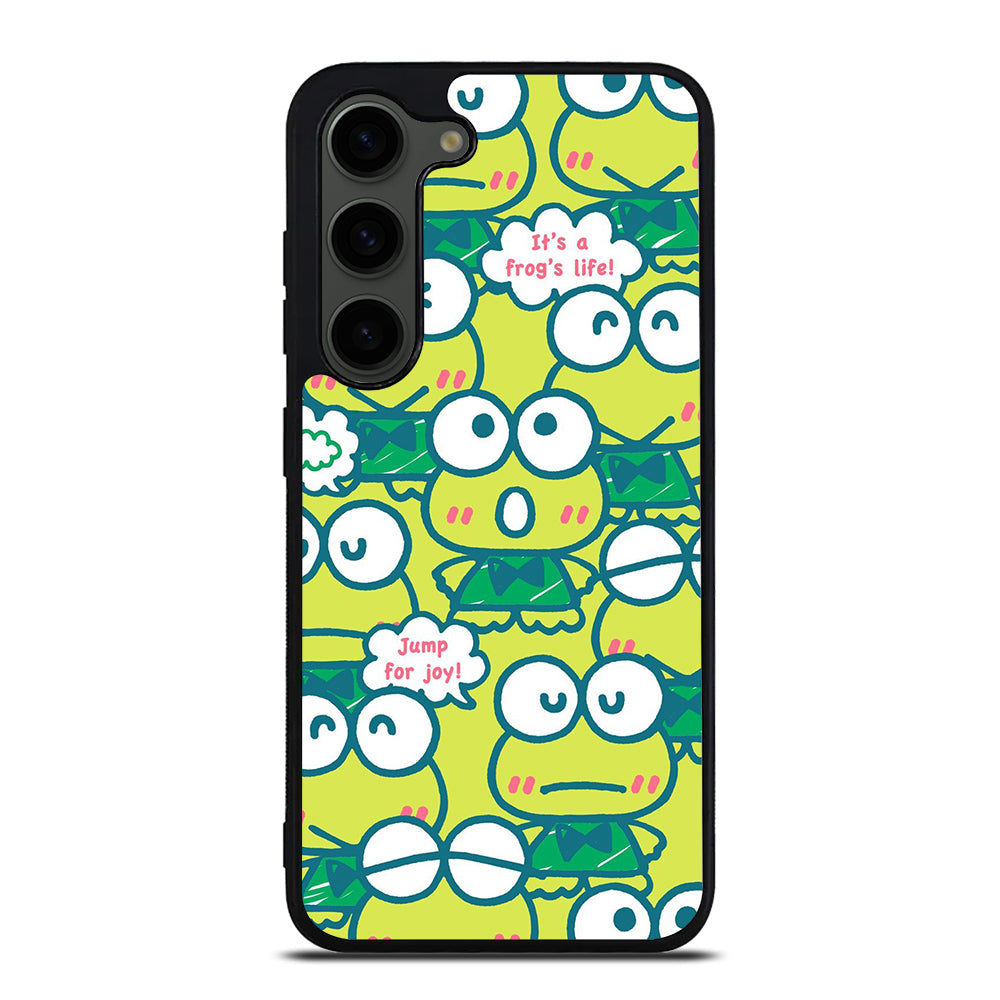 KEROPPI FROG PATTERN Samsung Galaxy S23 Plus Case Cover