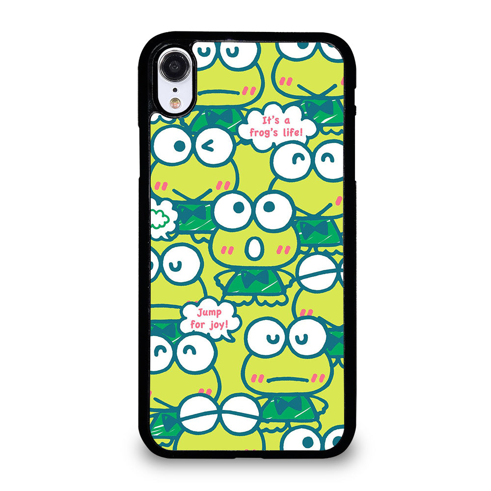 KEROPPI FROG PATTERN iPhone XR Case Cover