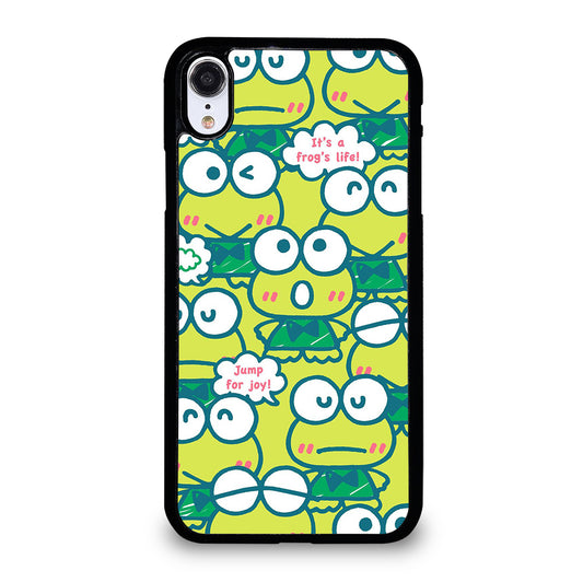 KEROPPI FROG PATTERN iPhone XR Case Cover