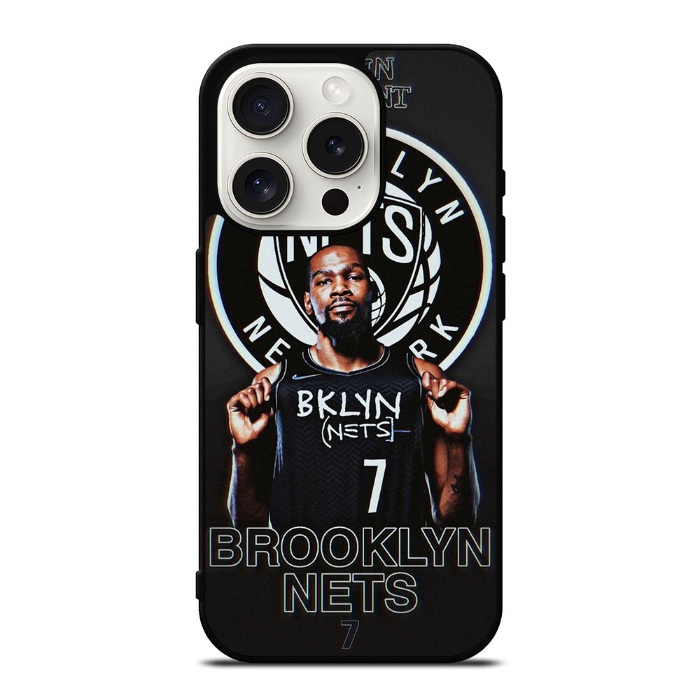 KEVIN DURANT NBA BROOKLYN NETS 2 iPhone 15 Pro Case Cover
