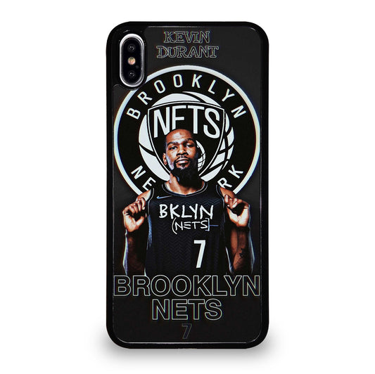 KEVIN DURANT NBA BROOKLYN NETS 2 iPhone XS Max Case Cover