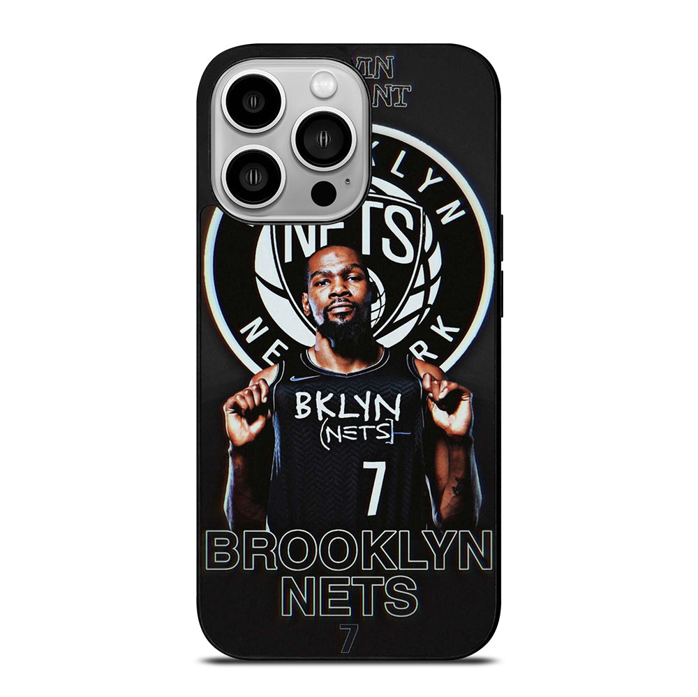 KEVIN DURANT NBA BROOKLYN NETS 2 iPhone 14 Pro Case Cover