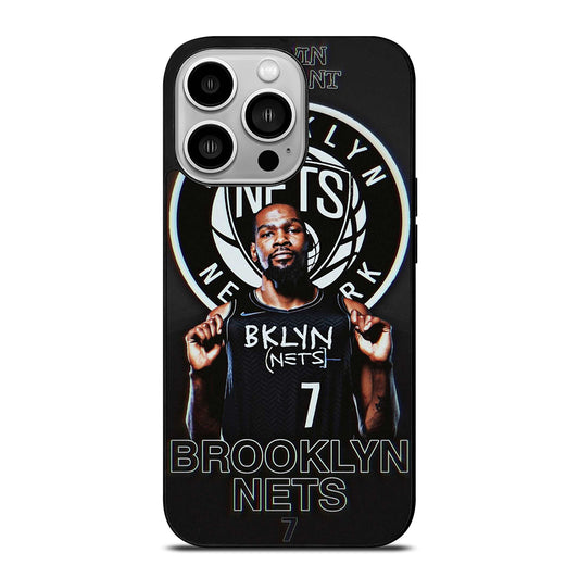 KEVIN DURANT NBA BROOKLYN NETS 2 iPhone 14 Pro Case Cover