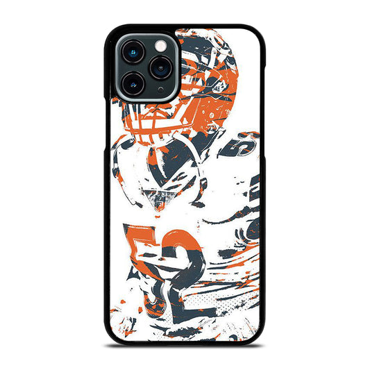 KHALIL MACK CHICAGO BEARS ART iPhone 11 Pro Case Cover