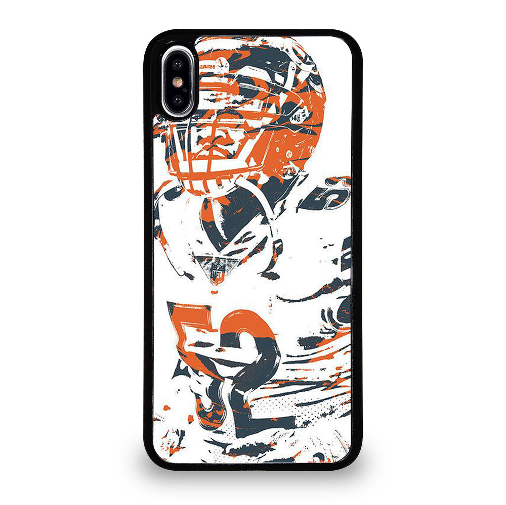 KHALIL MACK CHICAGO BEARS ART iPhone XS Max Case Cover
