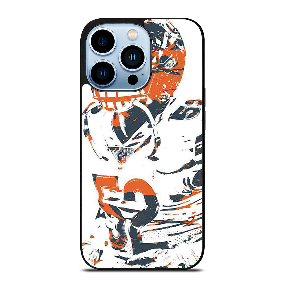 KHALIL MACK CHICAGO BEARS ART iPhone 13 Pro Max Case Cover