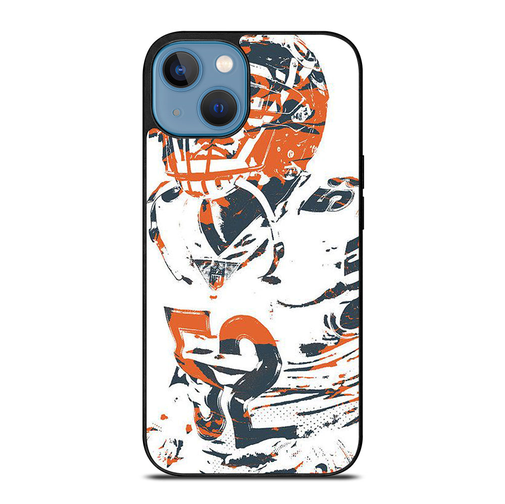 KHALIL MACK CHICAGO BEARS ART iPhone 13 Case Cover