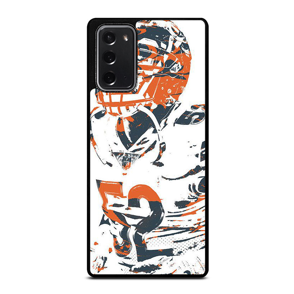 KHALIL MACK CHICAGO BEARS ART Samsung Galaxy Note 20 Case Cover