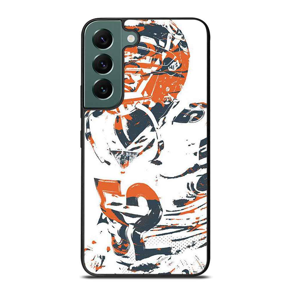 KHALIL MACK CHICAGO BEARS ART Samsung Galaxy S22 Case Cover