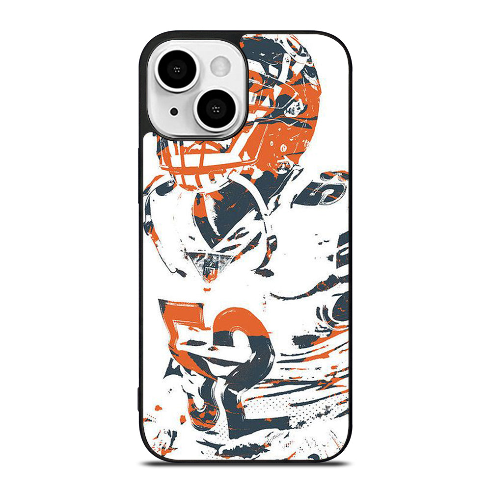 KHALIL MACK CHICAGO BEARS ART iPhone 13 Mini Case Cover