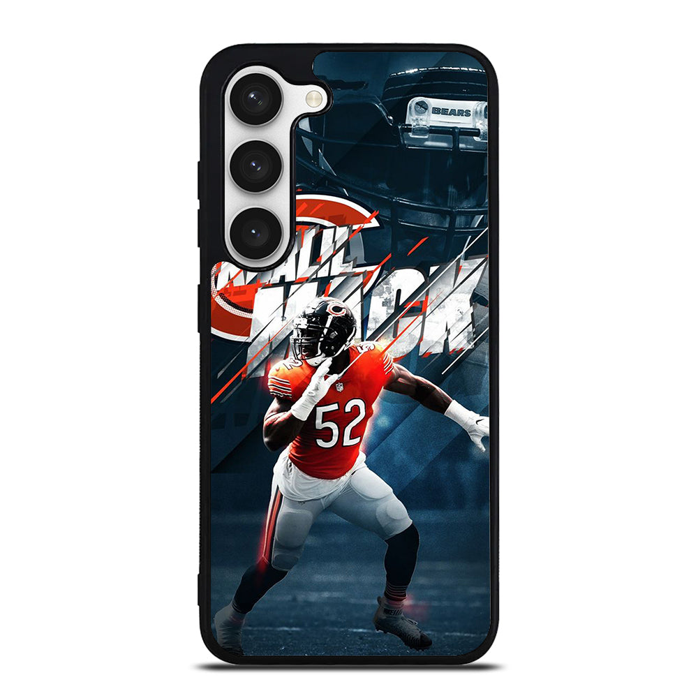 KHALIL MACK CHICAGO BEARS NFL Samsung Galaxy S23 Case Cover