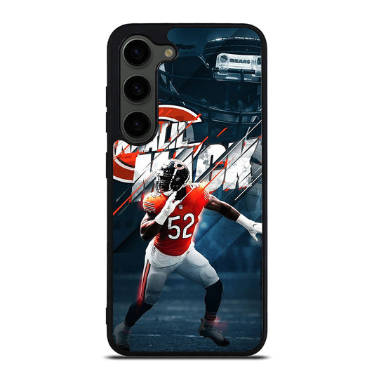 KHALIL MACK CHICAGO BEARS NFL Samsung Galaxy S23 Plus Case Cover