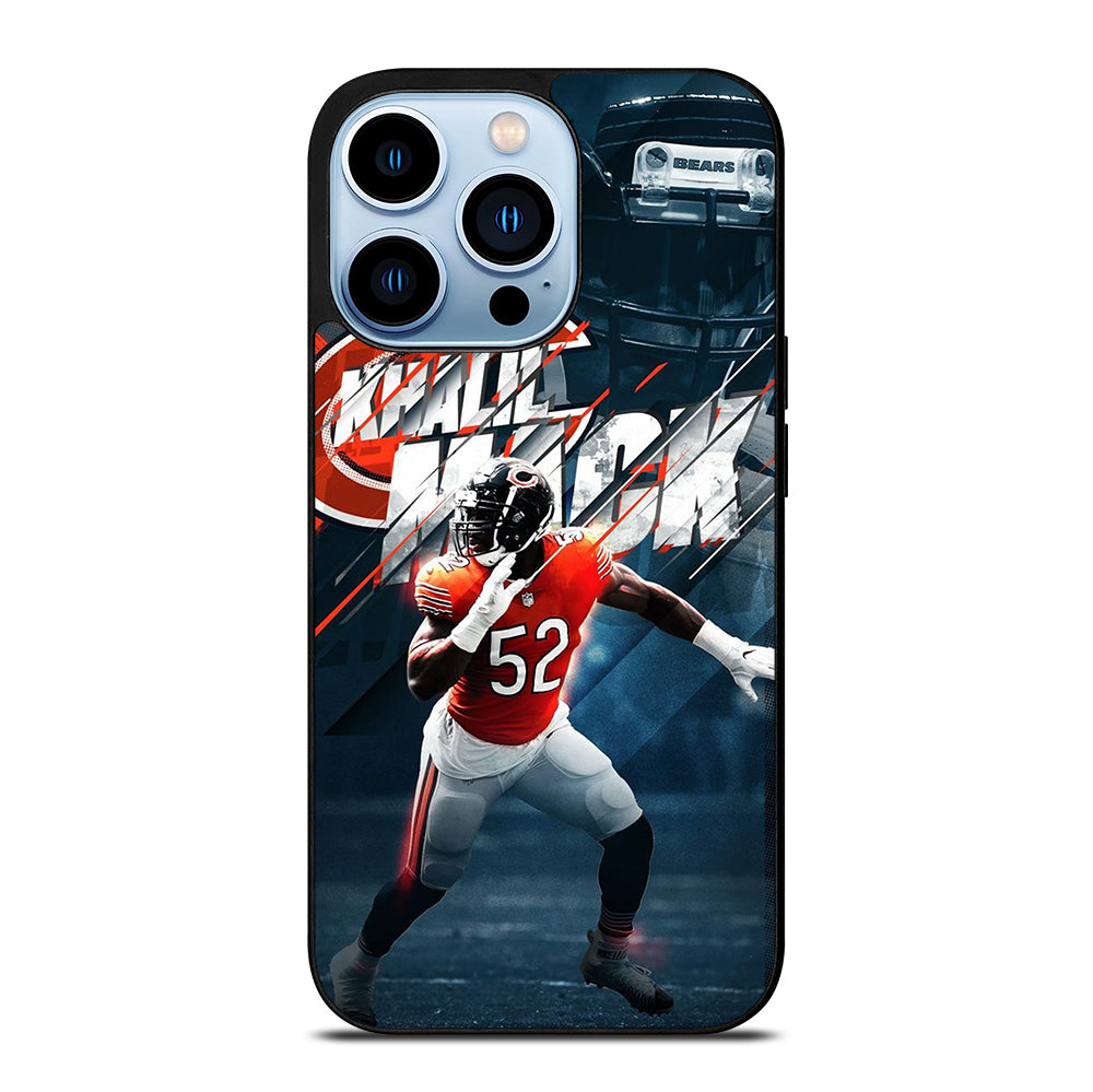 KHALIL MACK CHICAGO BEARS NFL iPhone 13 Pro Max Case Cover
