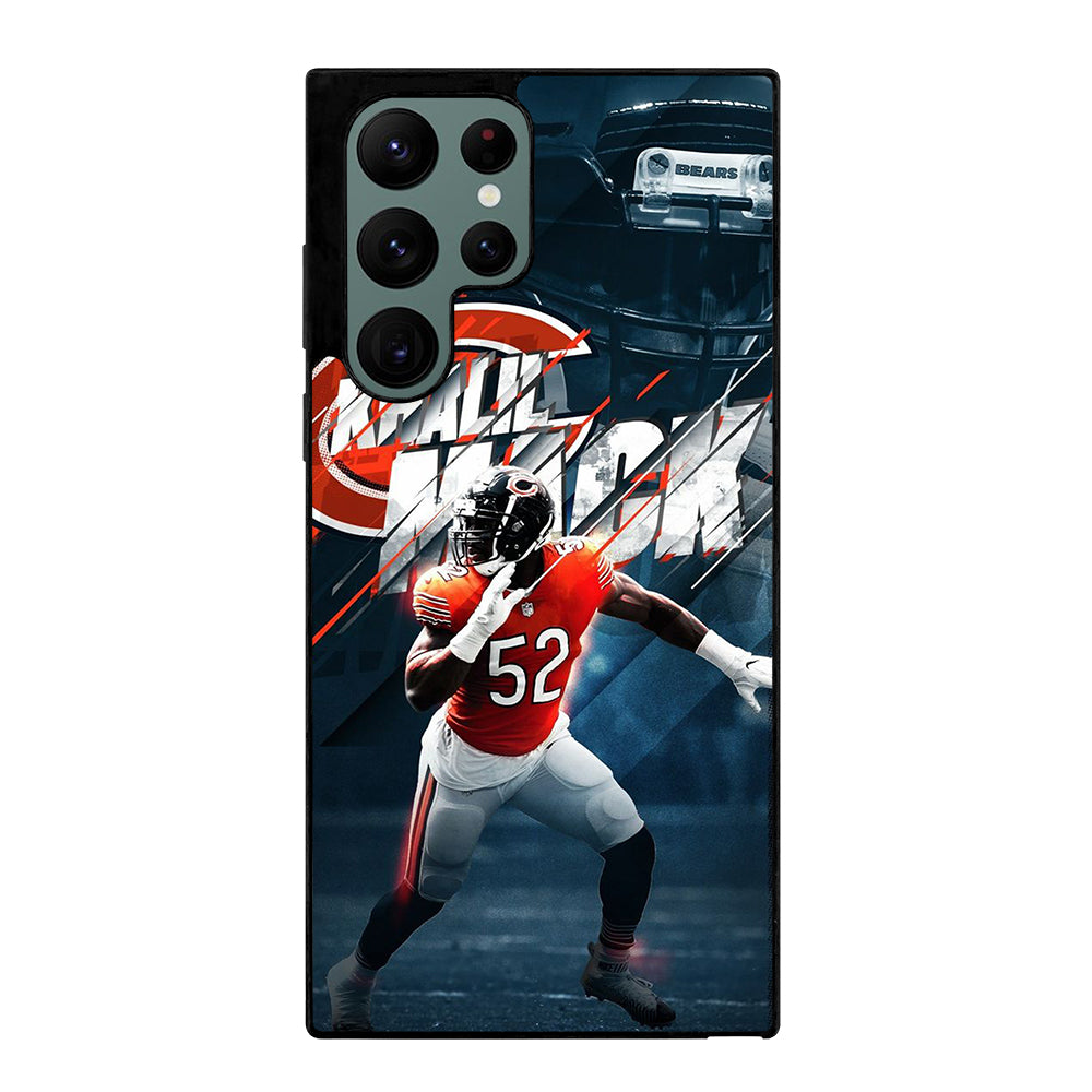 KHALIL MACK CHICAGO BEARS NFL Samsung Galaxy S22 Ultra Case Cover