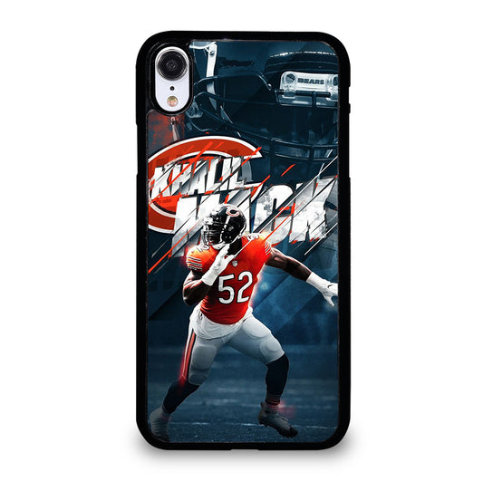 KHALIL MACK CHICAGO BEARS NFL iPhone XR Case Cover