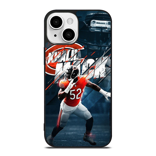 KHALIL MACK CHICAGO BEARS NFL iPhone 13 Mini Case Cover