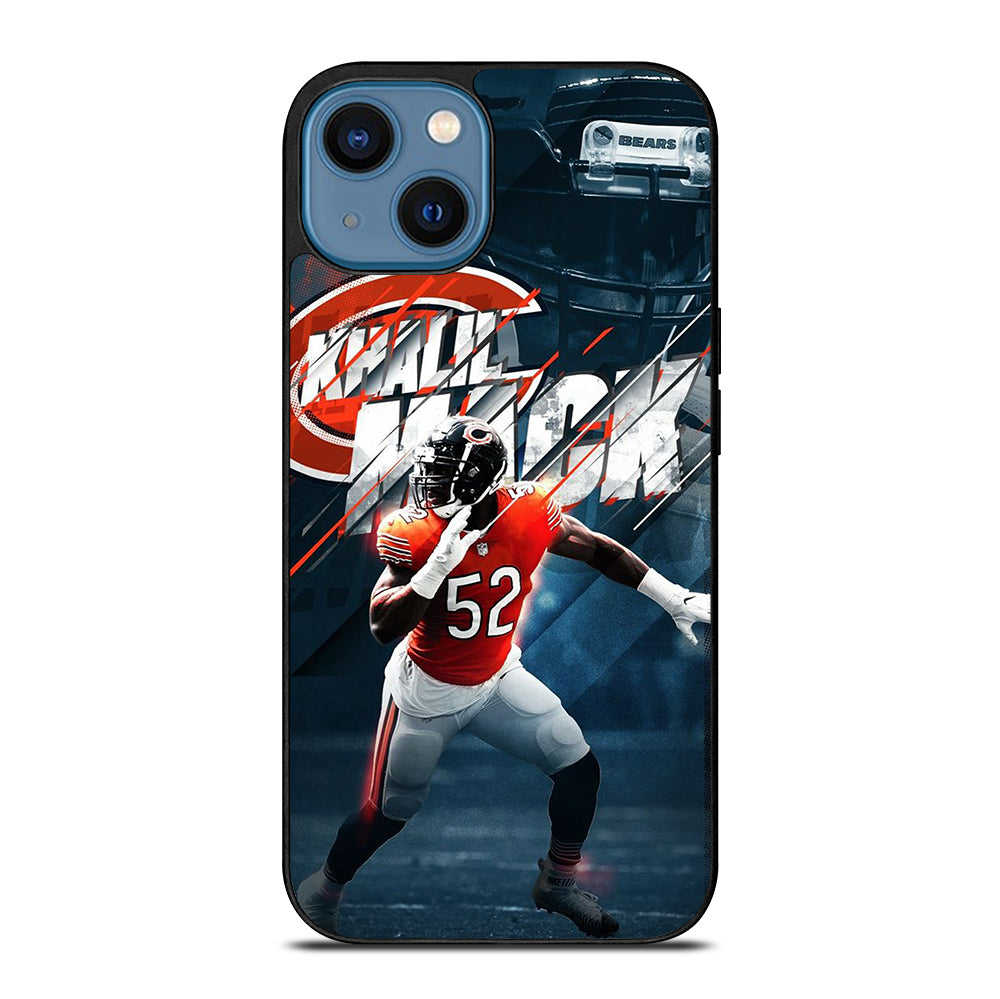 KHALIL MACK CHICAGO BEARS NFL iPhone 14 Case Cover