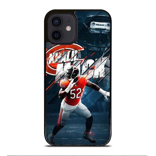 KHALIL MACK CHICAGO BEARS NFL iPhone 12 Mini Case Cover