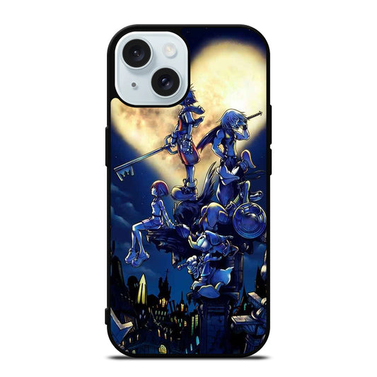KINGDOM HEARTS CARTOON iPhone 15 Case Cover