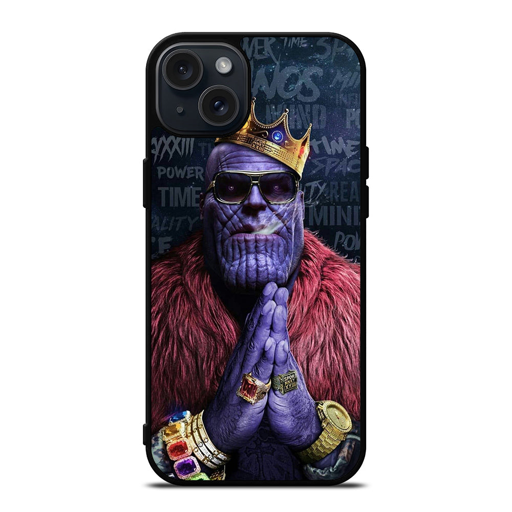 KING THANOS MARVEL 3 iPhone 15 Plus Case Cover