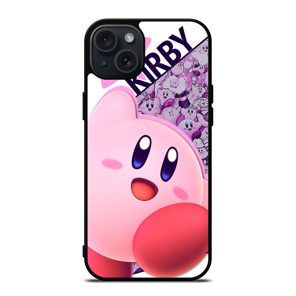KIRBY SUPER SMASH BROS 3 iPhone 15 Plus Case Cover