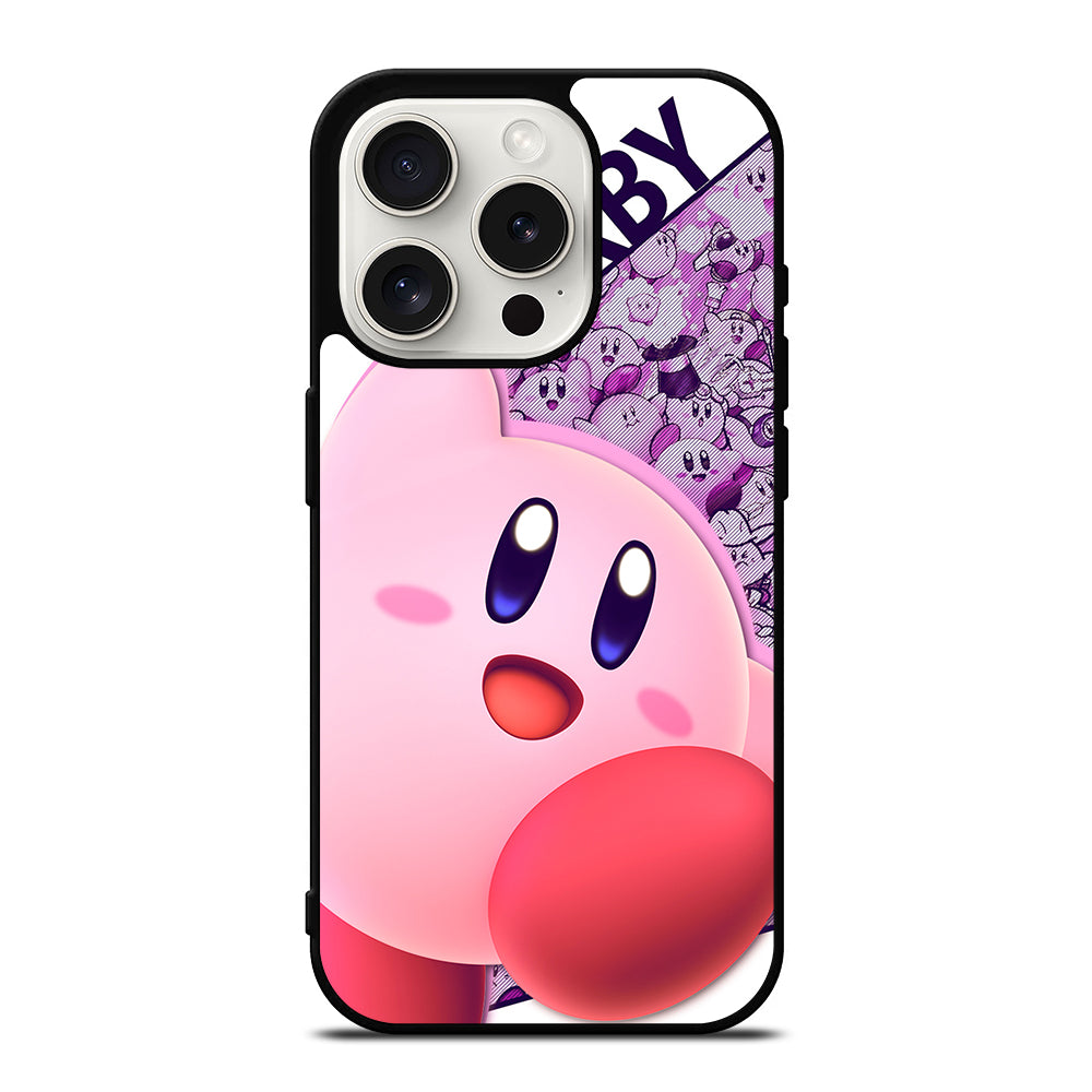 KIRBY SUPER SMASH BROS 3 iPhone 15 Pro Case Cover
