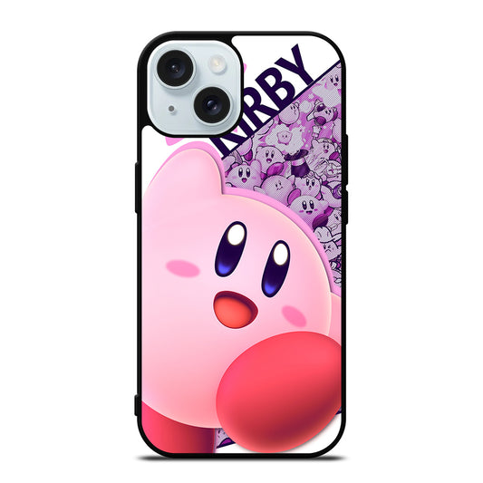 KIRBY SUPER SMASH BROS 3 iPhone 15 Case Cover