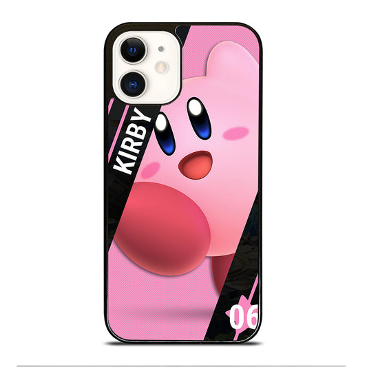 KIRBY SUPER SMASH BROS CUTE 2 iPhone 12 Case Cover