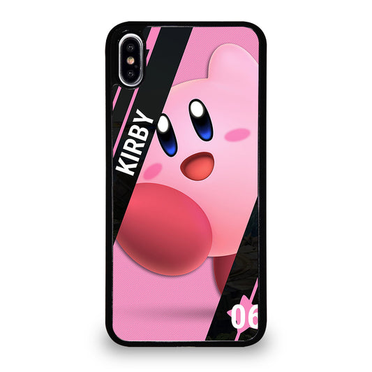 KIRBY SUPER SMASH BROS CUTE 2 iPhone XS Max Case Cover