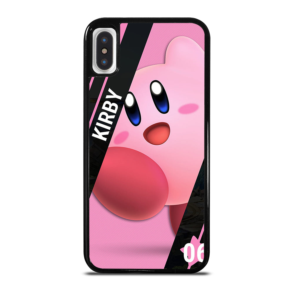 KIRBY SUPER SMASH BROS CUTE 2 iPhone X / XS Case Cover