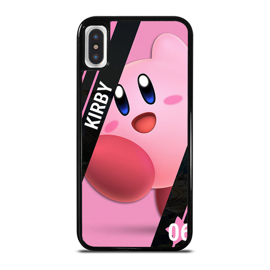 KIRBY SUPER SMASH BROS CUTE 2 iPhone X / XS Case Cover