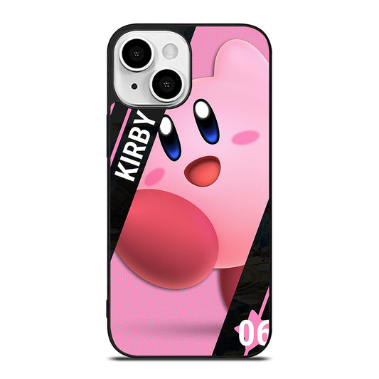 KIRBY SUPER SMASH BROS CUTE 2 iPhone 13 Mini Case Cover