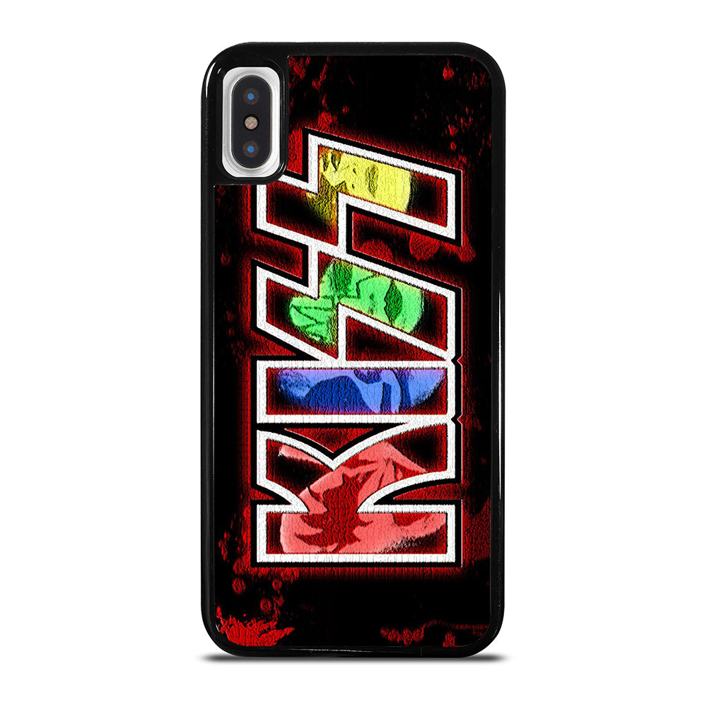 KISS BAND ART LOGO iPhone X / XS Case Cover